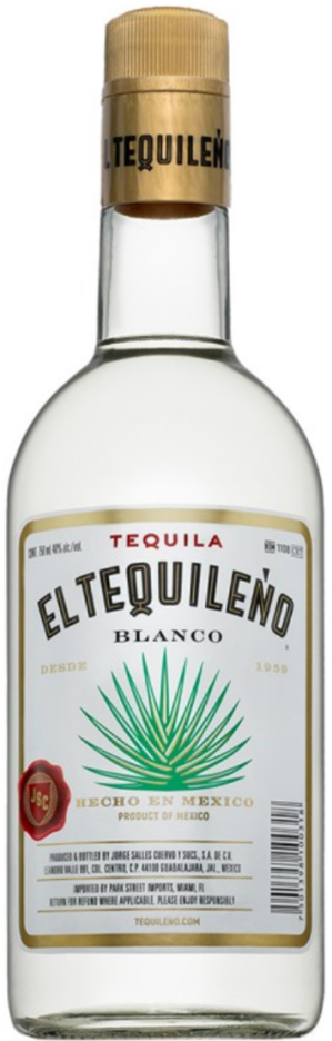 El Tequileno Blanco Tequila 750ml