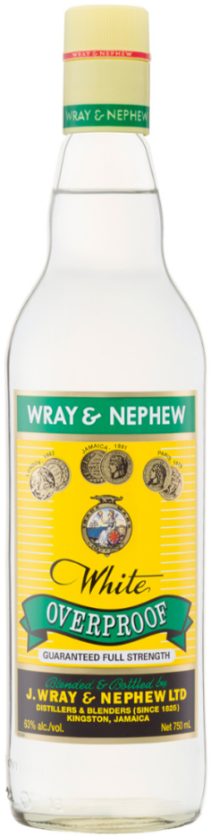 Wray & Nephew White Overproof Rum 750ml