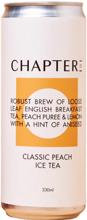Chapter Tea Classic Peach 330ml