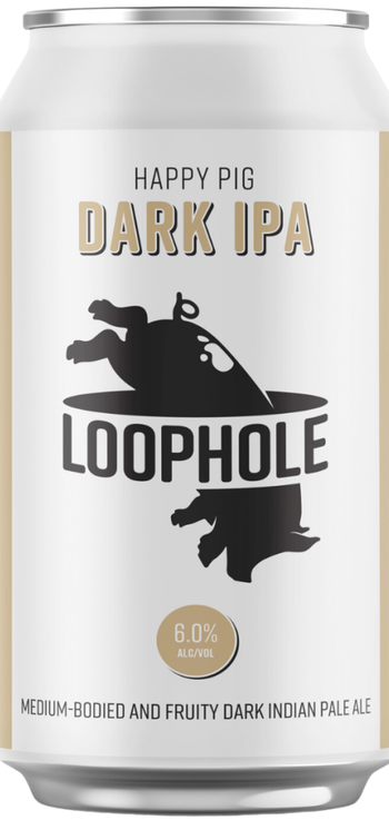 Loophole Happy Pig Dark IPA 375ml