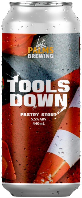 Lost Palms Tools Down Chocolate & Hazelnut Pastry Stout 440ml
