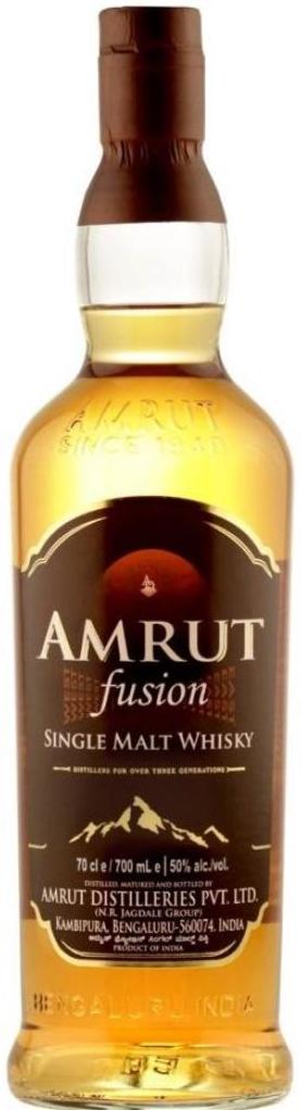 Amrut Fusion Single Malt Indian Whisky 700ml