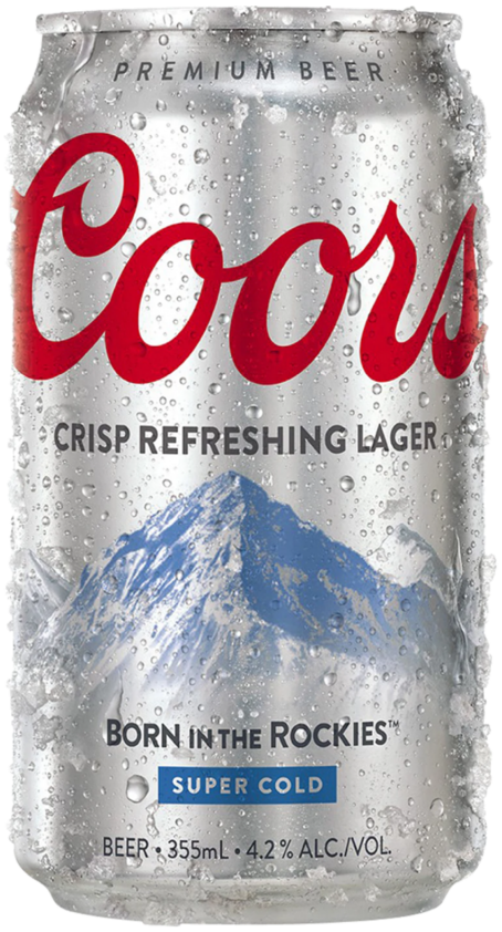 Coors Lager 355ml