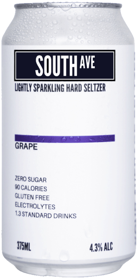 South Ave Seltzer Grape Seltzer 375ml