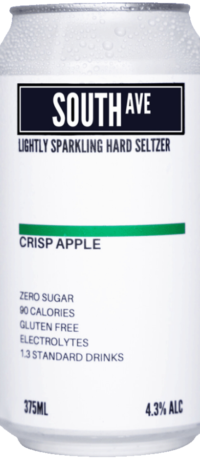 South Ave Seltzer Crisp Apple Seltzer 375ml