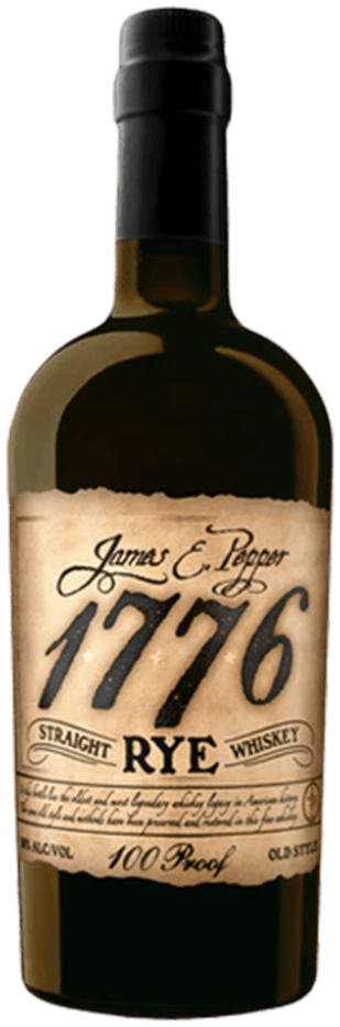 James E Pepper 1776 100 Proof Straight Rye Whiskey 750ml