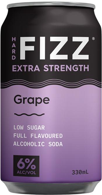 Hard Fizz Extra Strength Grape Classic 330ml