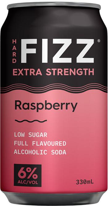 Hard Fizz Extra Strength Raspberry Classic 330ml