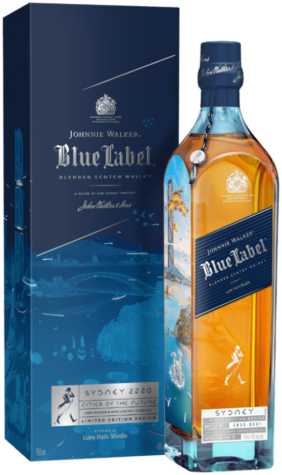Johnnie Walker Blue Cities of the Future Sydney 2220 Whisky 750ml