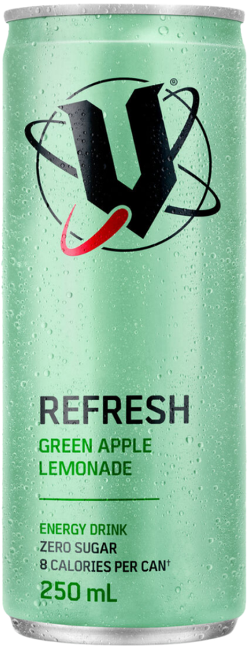V Refresh Green Apple Lemonade 250ml