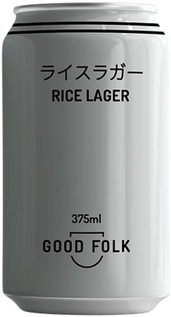 Good Folk Rice Lager 375ml