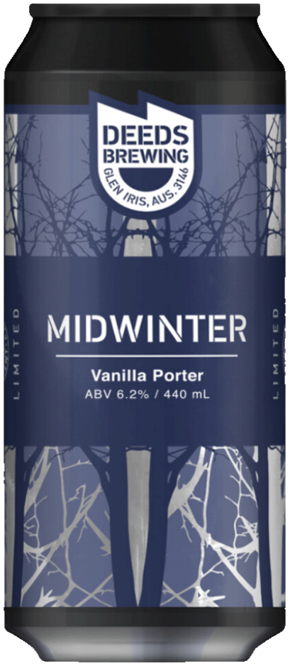 Deeds Brewing Midwinter Vanilla Porter 440ml