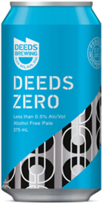 Quiet Deeds Deeds Zero Alcohol Free Pale 375ml