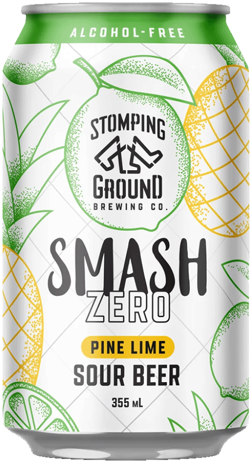 Stomping Ground Pine Lime Alcohol Free Smash 355ml
