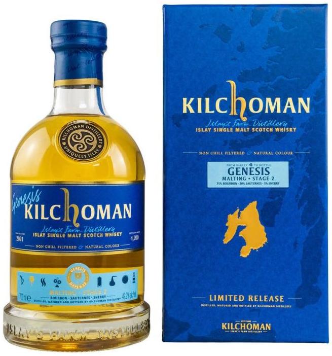 Kilchoman Genesis Harvest S2 Single Malt Scotch Whisky 700ml