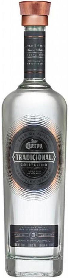 Jose Cuervo Tradicional Cristalino Reposado Tequila 750ml