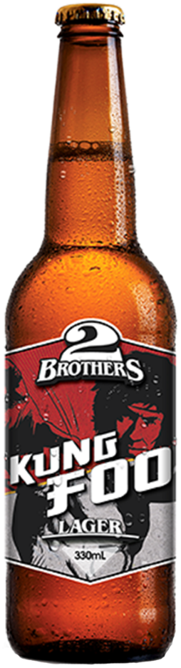 2 Brothers Kung Foo Rice Lager 330ml