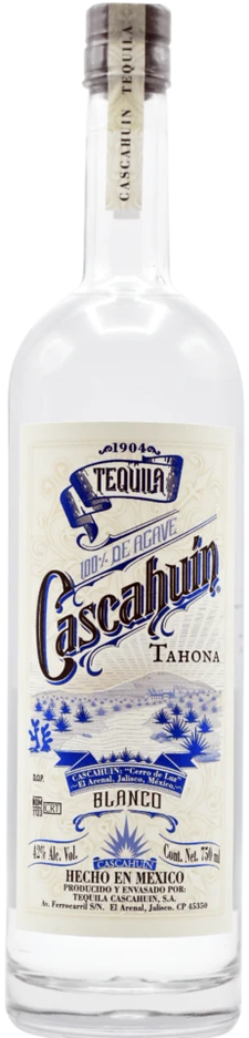 Cascahuin Tahona Blanco Tequila 750ml
