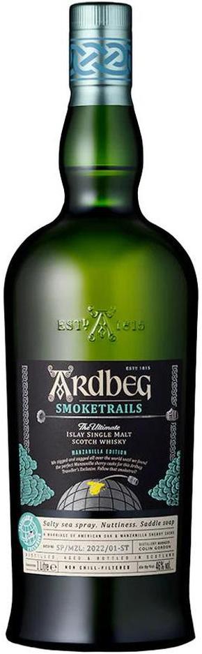Ardbeg Smoketrails Manzanilla Edition Single Malt Scotch Whisky 1000ml