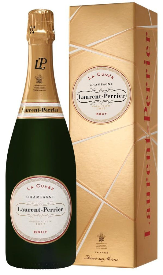 Laurent Perrier La Cuvee Brut Gold Gift Box NV Champagne 750ml