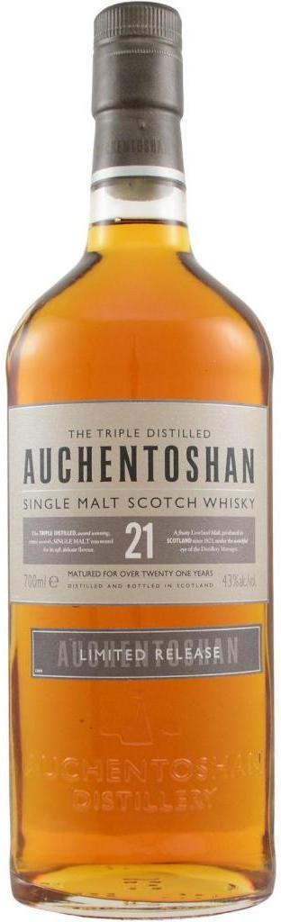 Auchentoshan 21 Year Old Single Malt Scotch Whisky 700ml