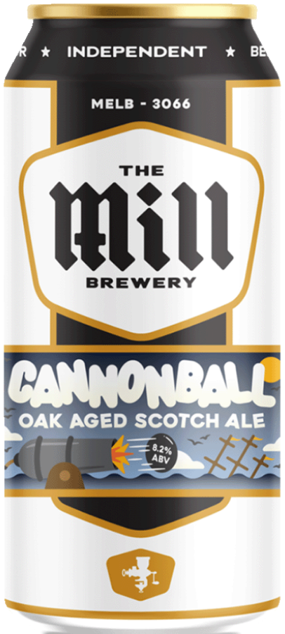The Mill Brewery Cannonball Oaked Scotch Ale 440ml