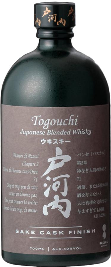 Togouchi Blended Sake Cask Finish Whisky 700ml