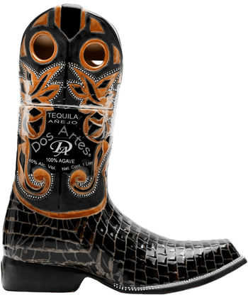 Dos Artes Ceramic Boot Anejo Tequila 1L