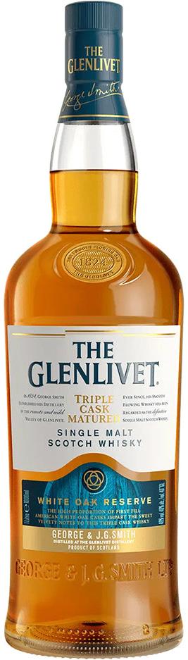 The Glenlivet Triple Cask White Oak Reserve Single Malt Scotch Whisky 1000ml