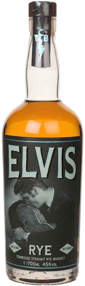 Elvis Straight Rye Whiskey 700ml
