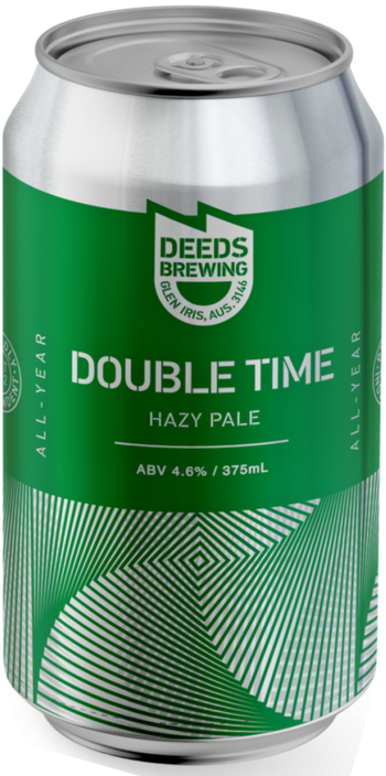Deeds Brewing Double Time Hazy Pale 375ml