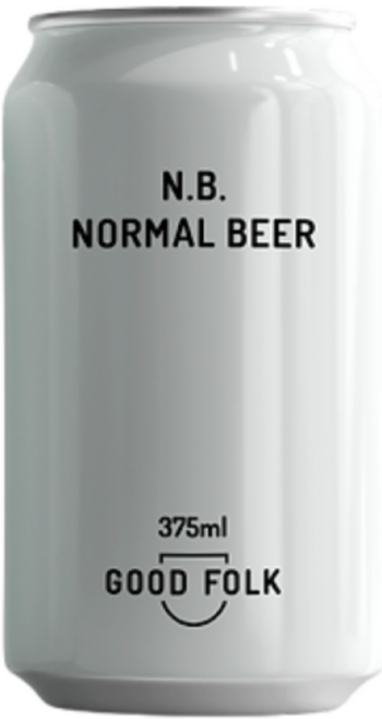 Good Folk N.B. Normal Beer Lager 375ml