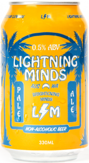 Lightning Minds Non Alcoholic Pale Ale 330ml