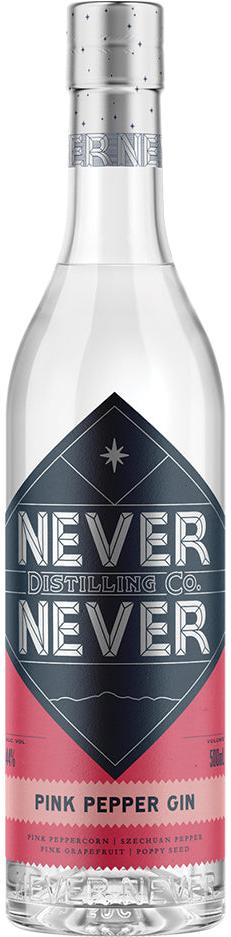 Never Never Pink Pepper Gin 500ml