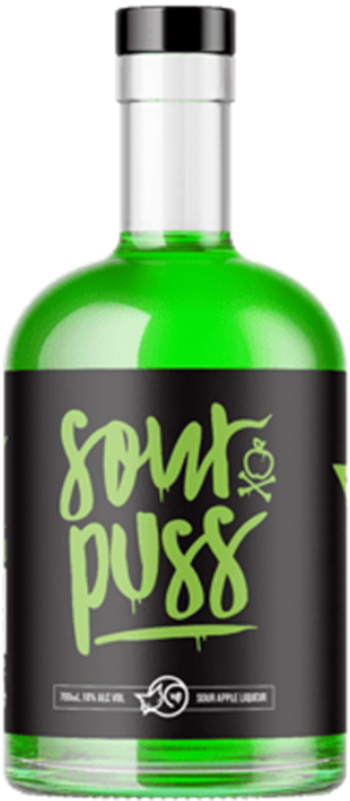 Sour Puss Apple Liqueur 700ml