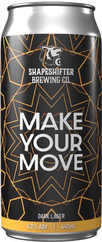 Shapeshifter Make Your Move Dark Lager 440ml