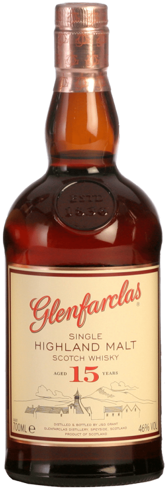 Glenfarclas 15 Year Old Single Malt Scotch Whisky 700ml