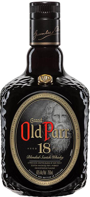 Grand Old Parr 18 Year Old Blended Malt Scotch Whisky 750ml