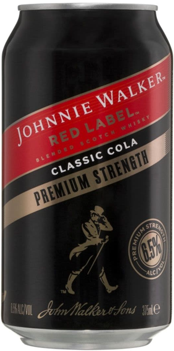 Johnnie Walker & Cola 6.5% 375ml