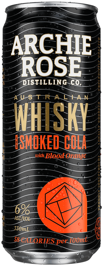 Archie Rose Double Malt Whisky & Smoked Cola 330ml