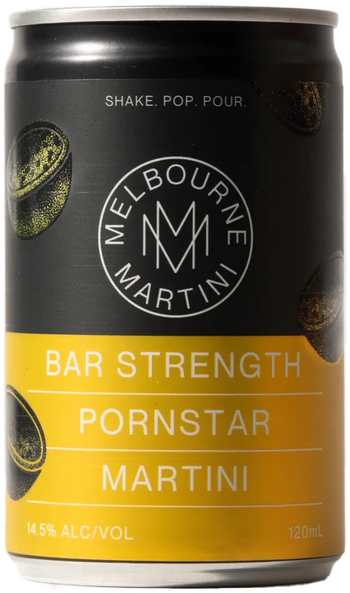 Melbourne Martini Bar Strength Pornstar Martini 120ml