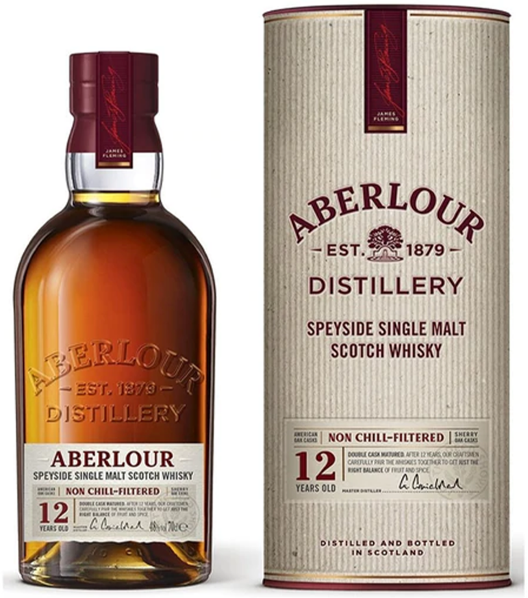 Aberlour 12 Year Old Non Chill Filtered Malt Whisky 700ml
