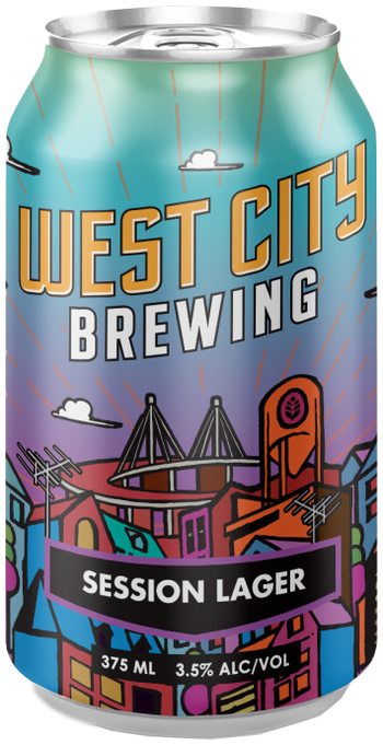 West City Brewing Session Lager 375ml