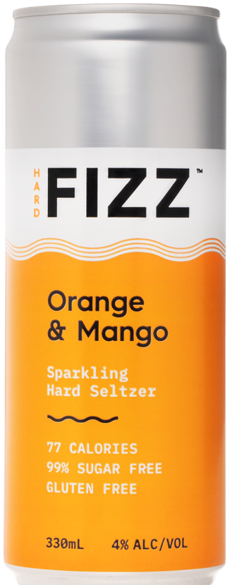 Hard Fizz Orange & Mango Seltzer 330ml