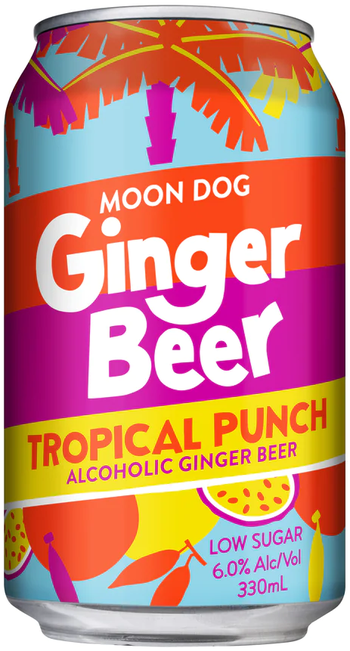 Moon Dog Ginger Beer Tropical Punch 330ml