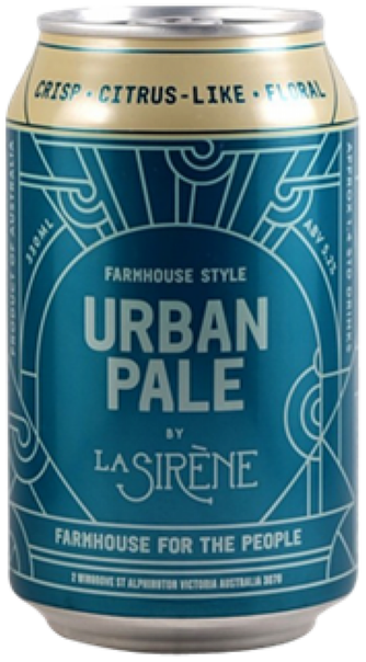 La Sirene Urban Pale 330ml