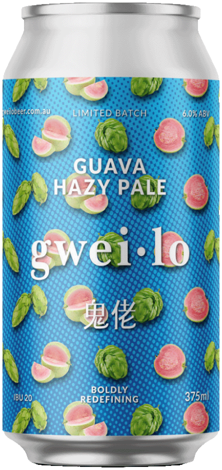 Gweilo Guava Hazy Pale Ale 375ml