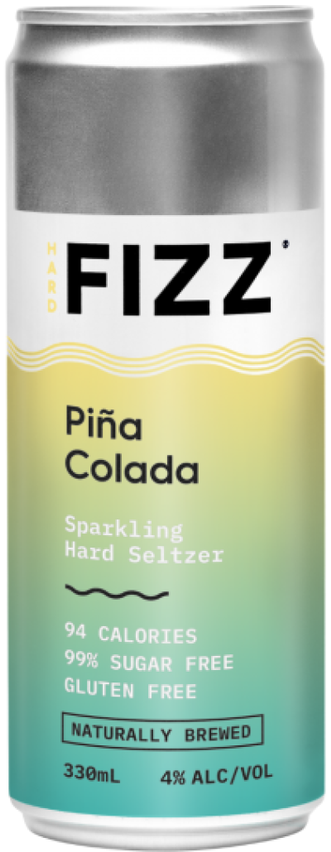 Hard Fizz Pina Colada Seltzer 330ml
