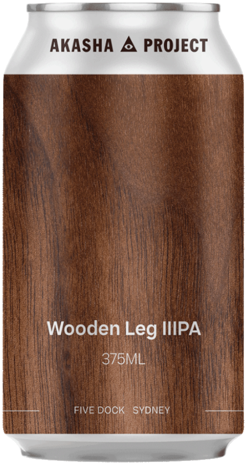 Akasha Brewing Wooden Leg Iiipa 375ml