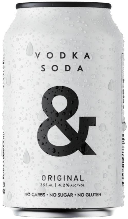 Ampersand Projects Vodka Soda & Original 355ml